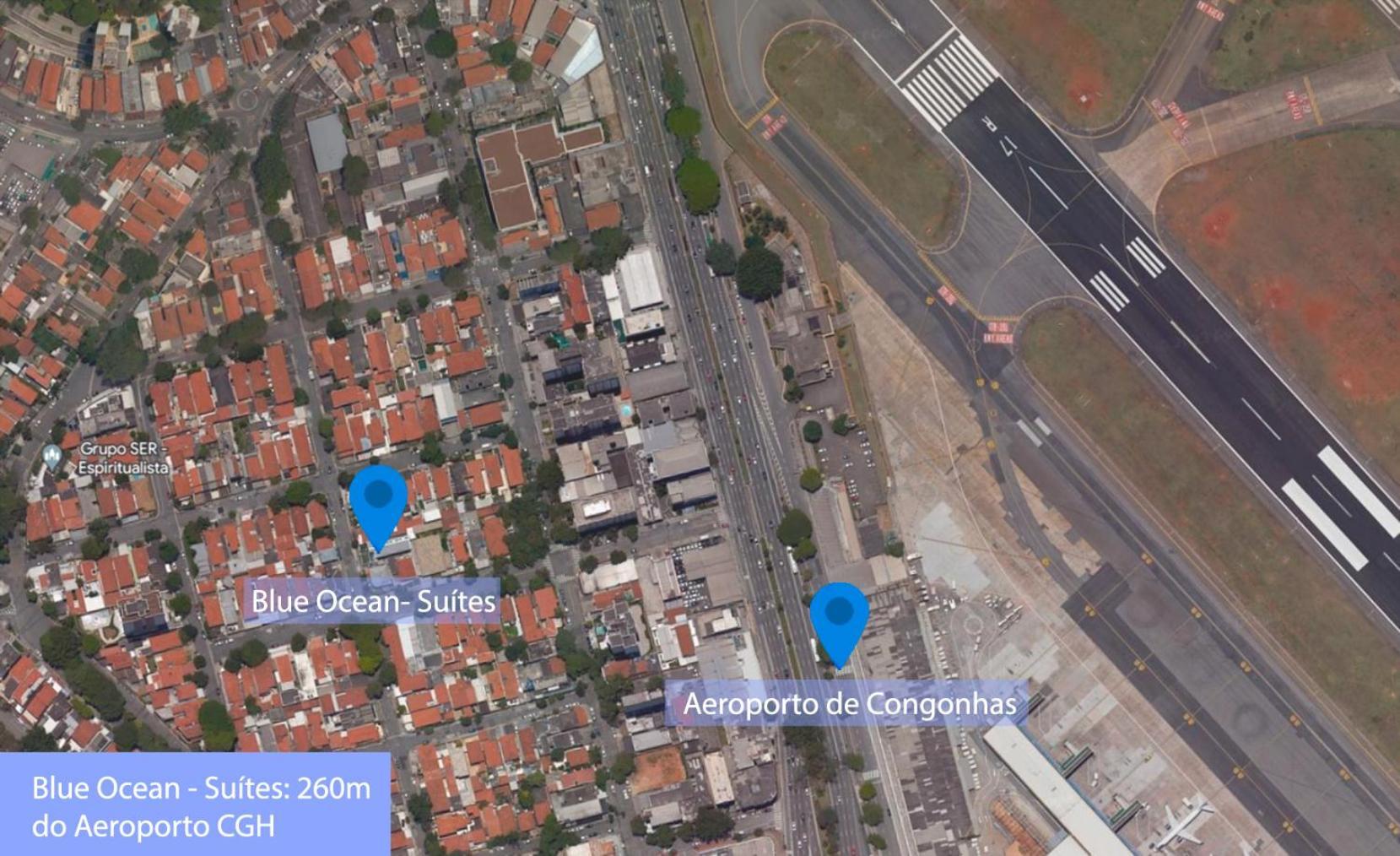 Blue Ocean Suites - Aeroporto Congonhas เซาเปาโล ภายนอก รูปภาพ
